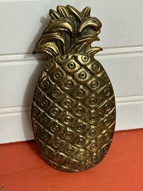 Vintage Brass Pineapple Door Knocker